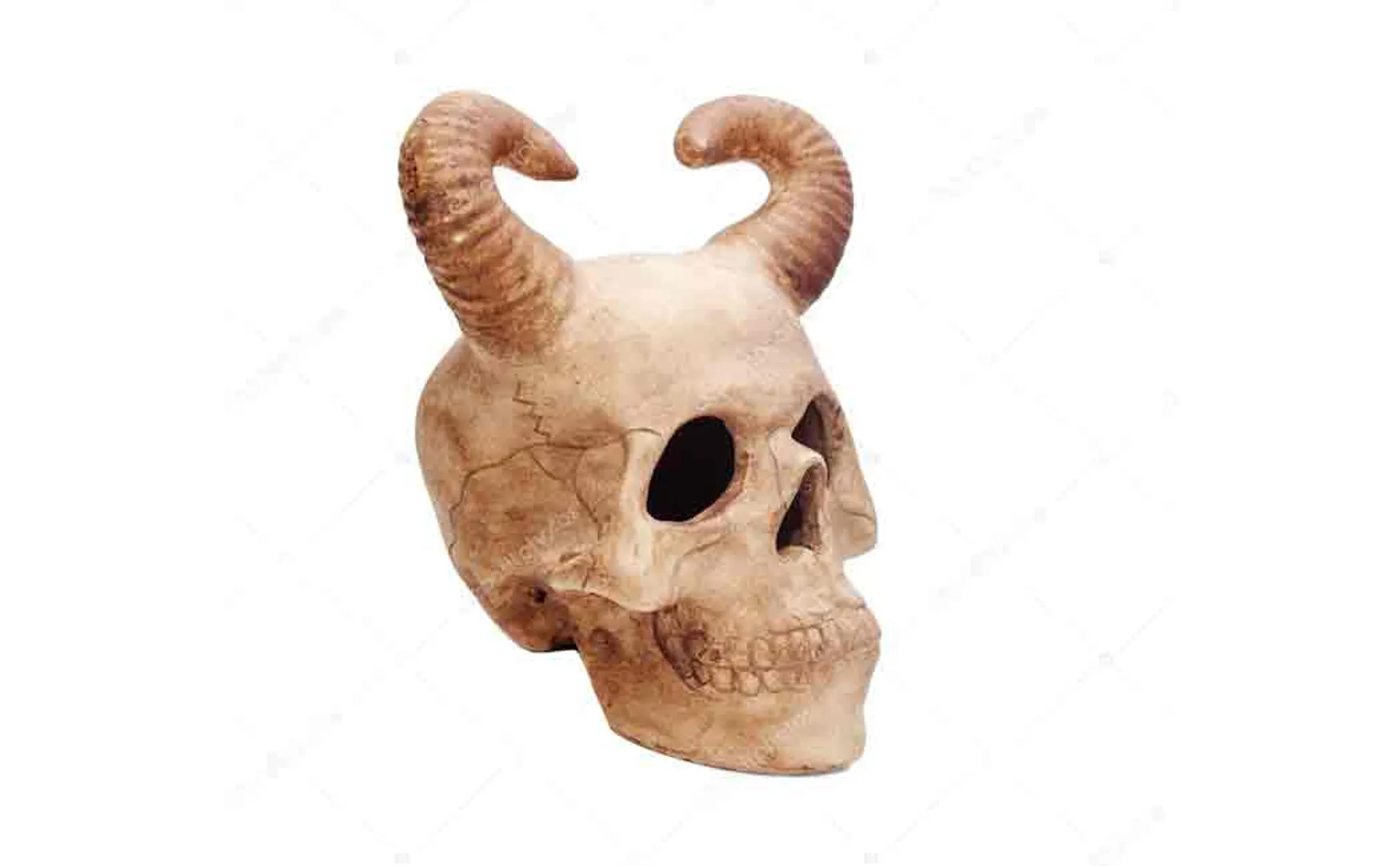 excessive usage of cellphones may lead you to the skull with horn