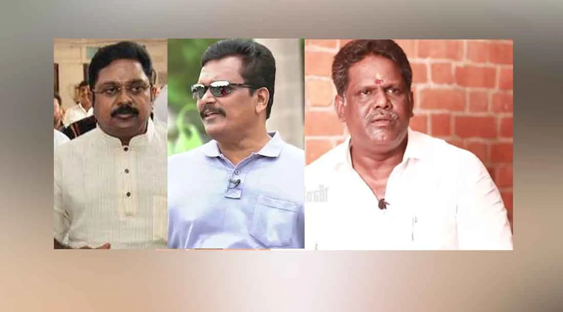 ttv dinakaran - thanga tamilselvan - Theni Karnan