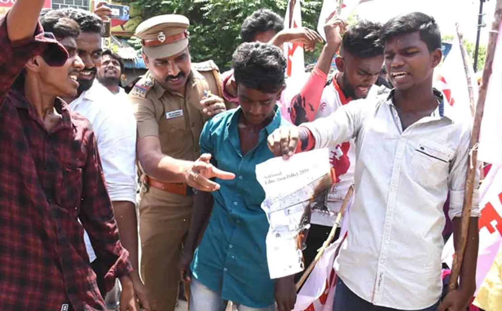 pudukottai protest