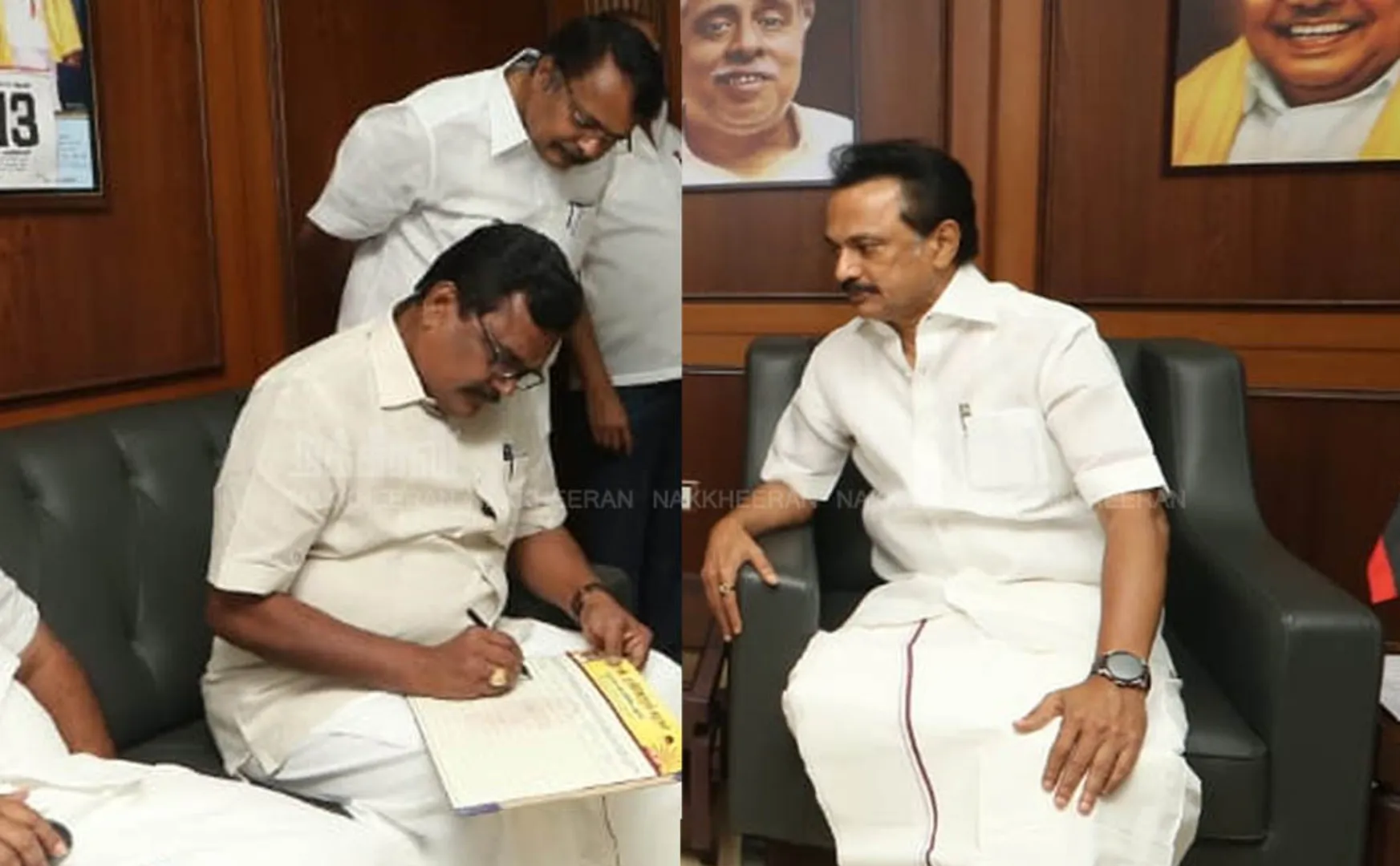 Thanga tamilselvan joined DMK