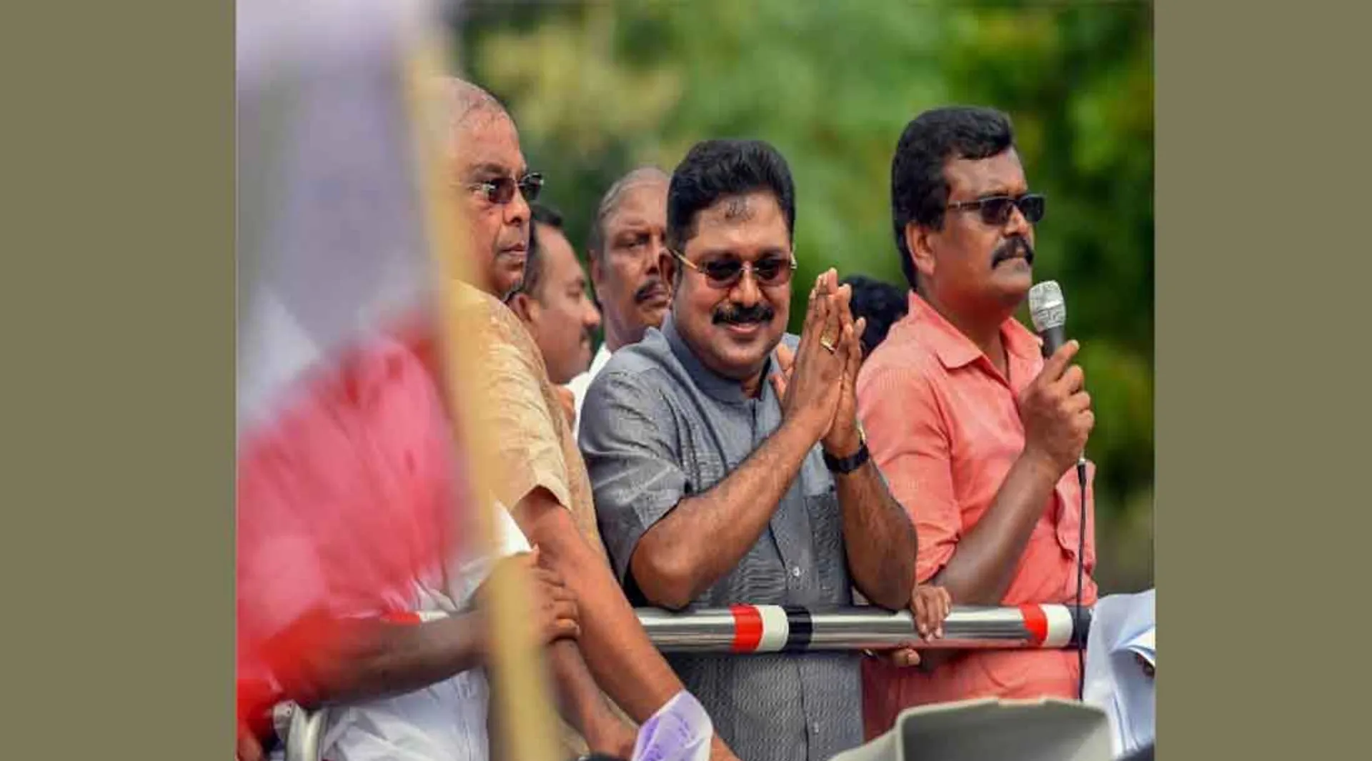 ttv dinakaran - thanga tamilselvan