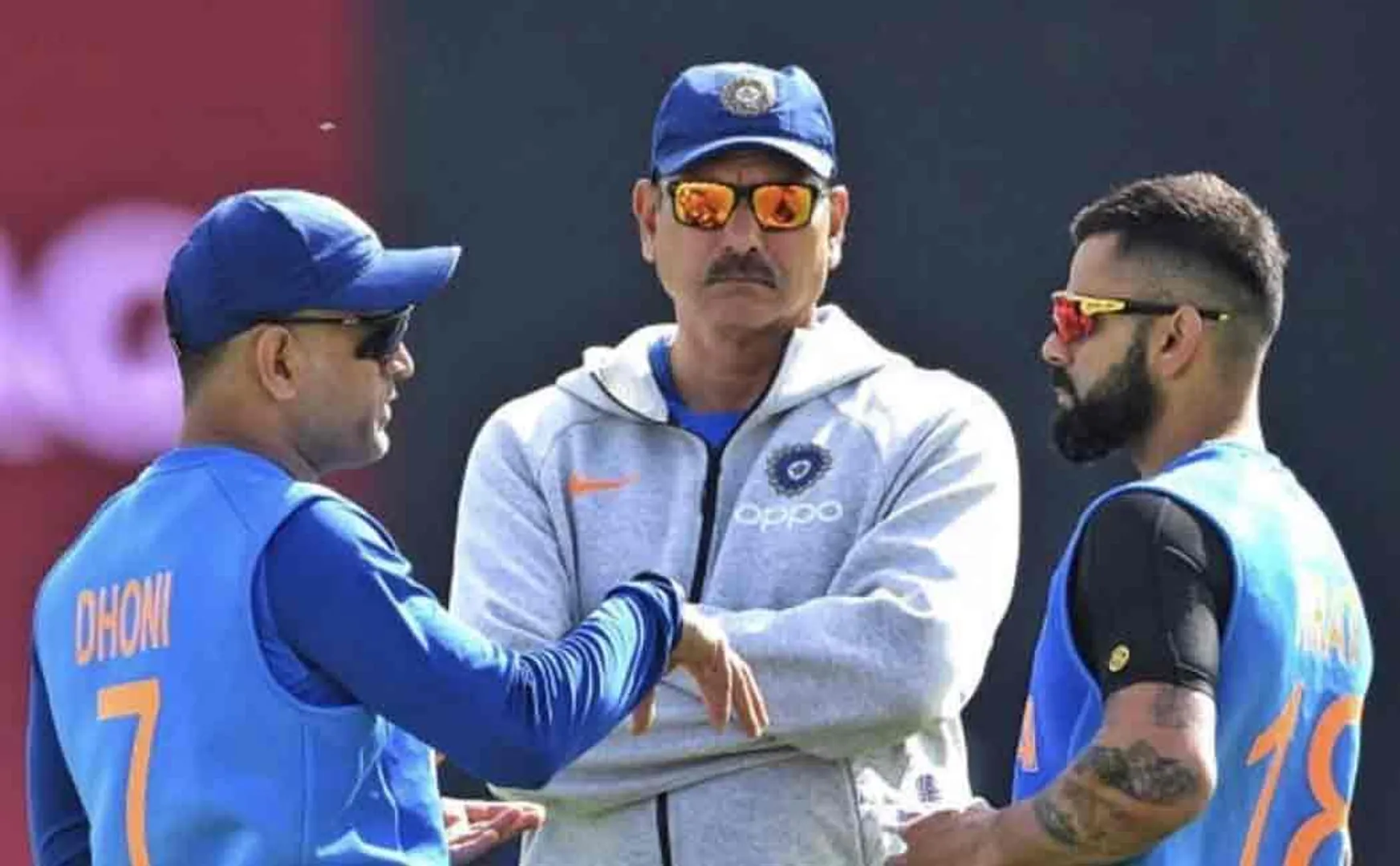ravi shastri about kohli and dhoni