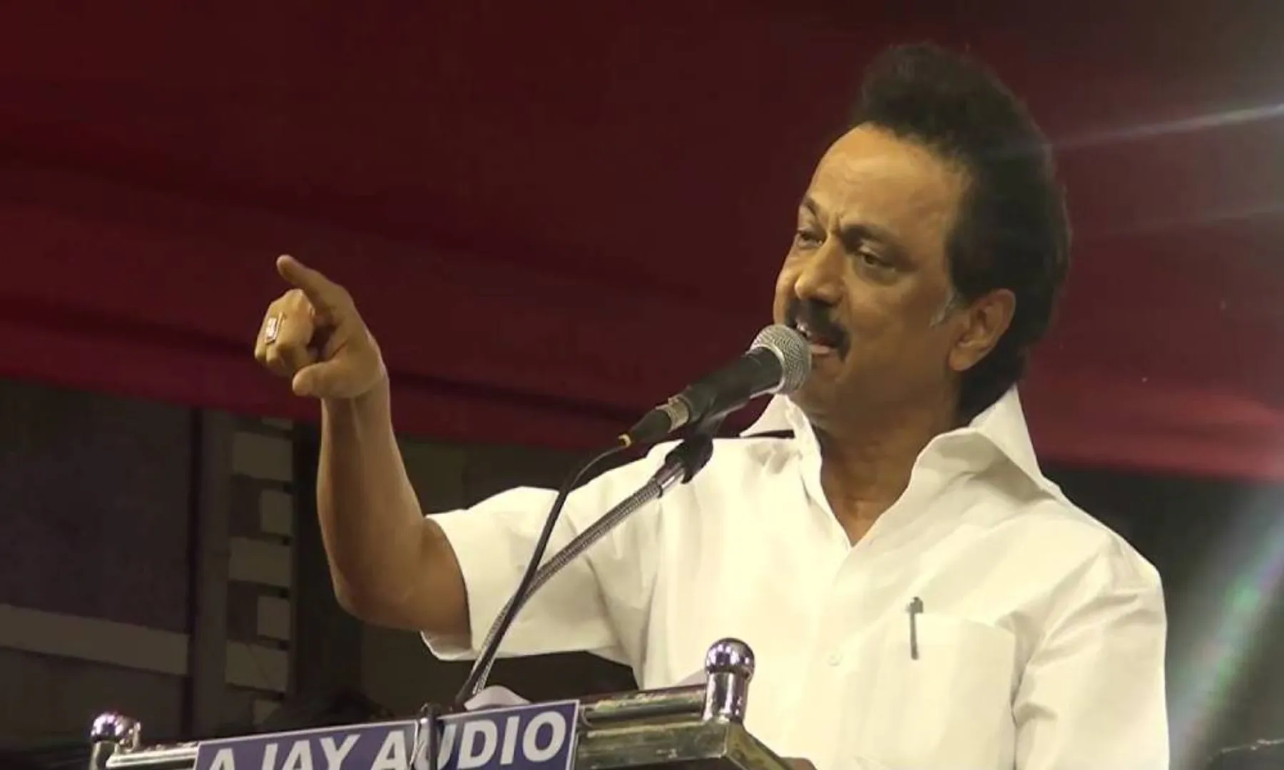 CUDDALORE DMK MEETING YESTERDAY STALIN SPEECH VOICE RAISED