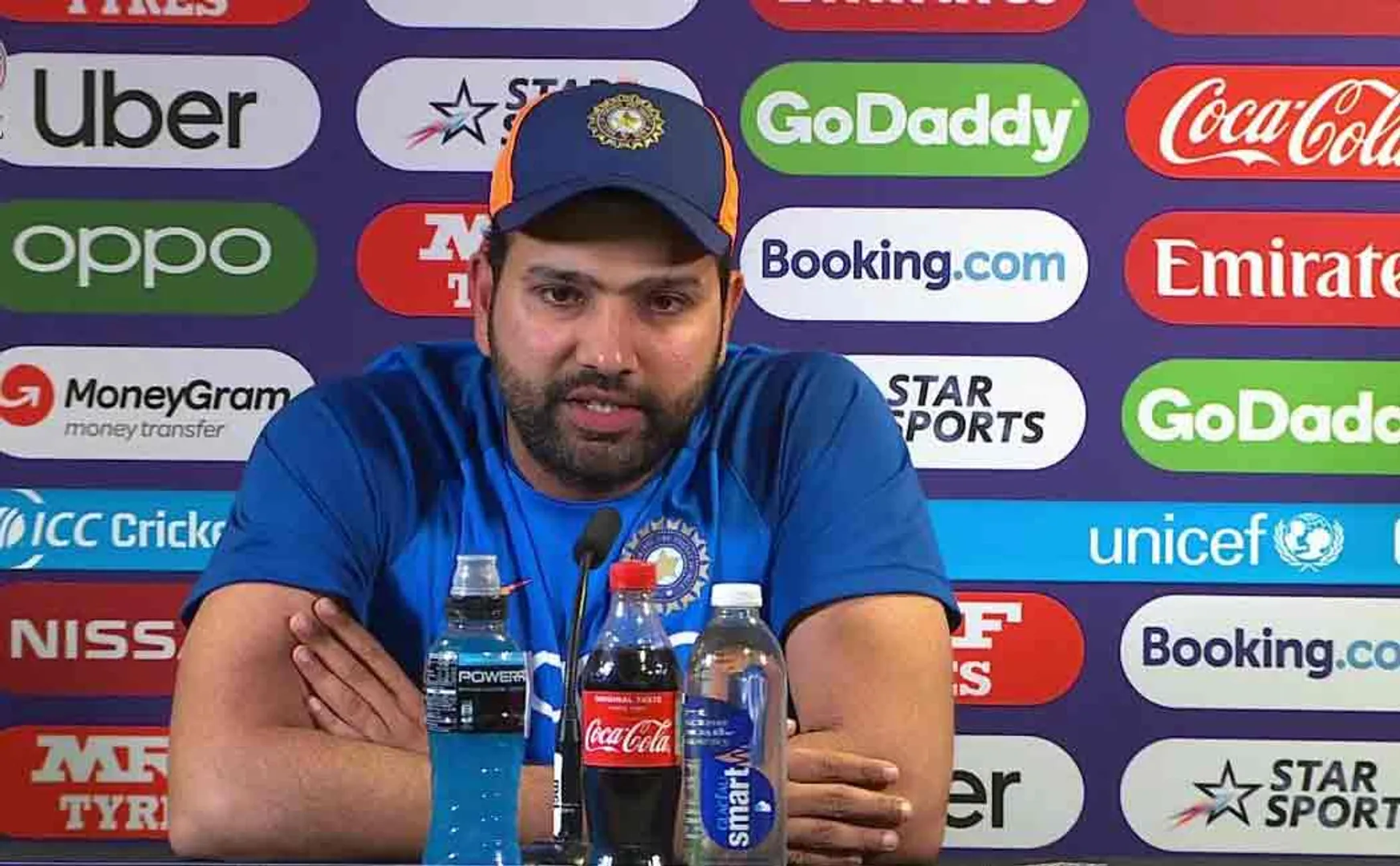 rohit sharma press meet about india england match