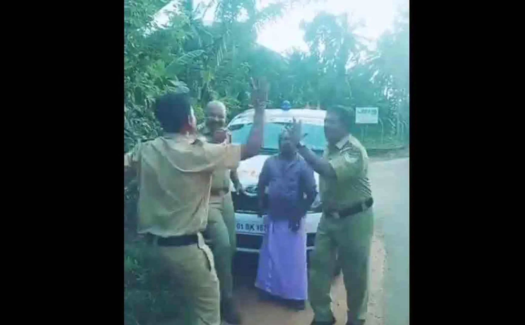 kerala police made tik tok video with prisoner