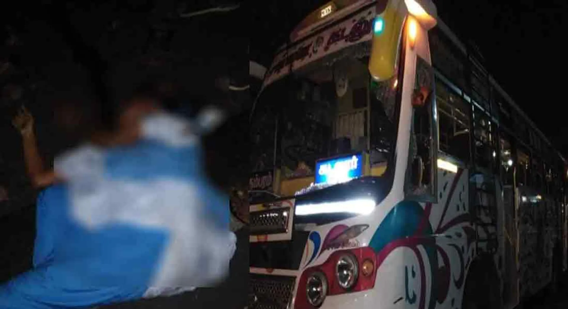  private bus accident in puducherry!