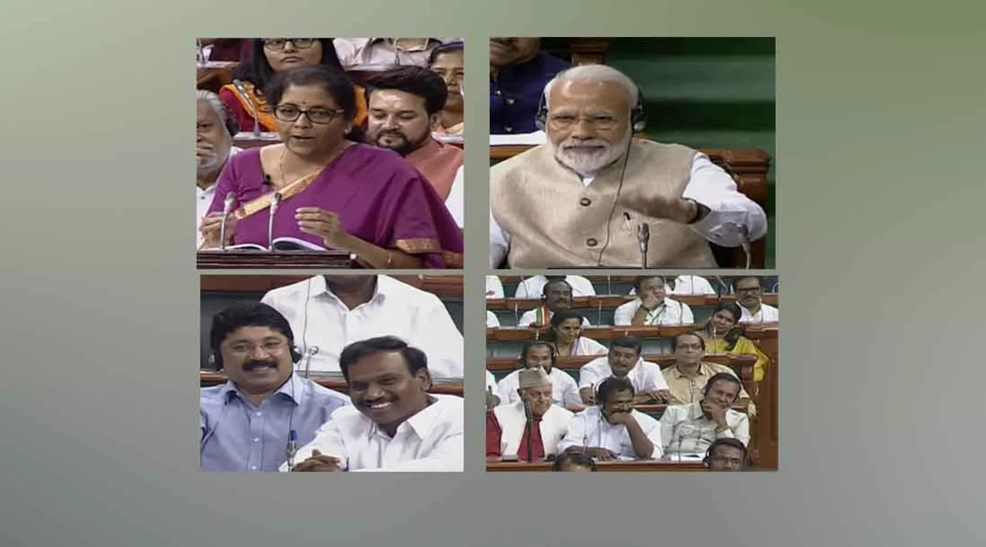 Purananuru - Nirmala Sitharaman Budget speech - 