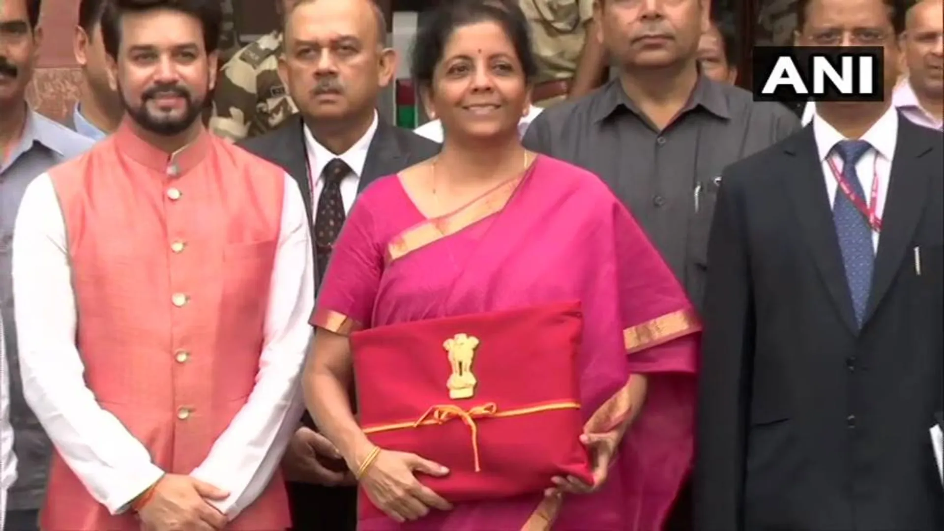 parliament session for today union budgets 2019-2020 present in minister nirmala sitharaman