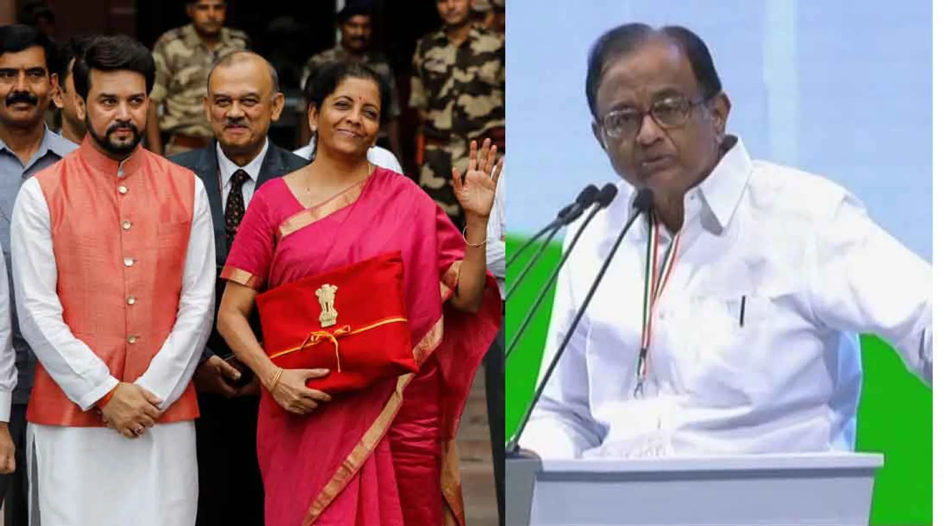 Nirmala Sitharaman - p chidambaram