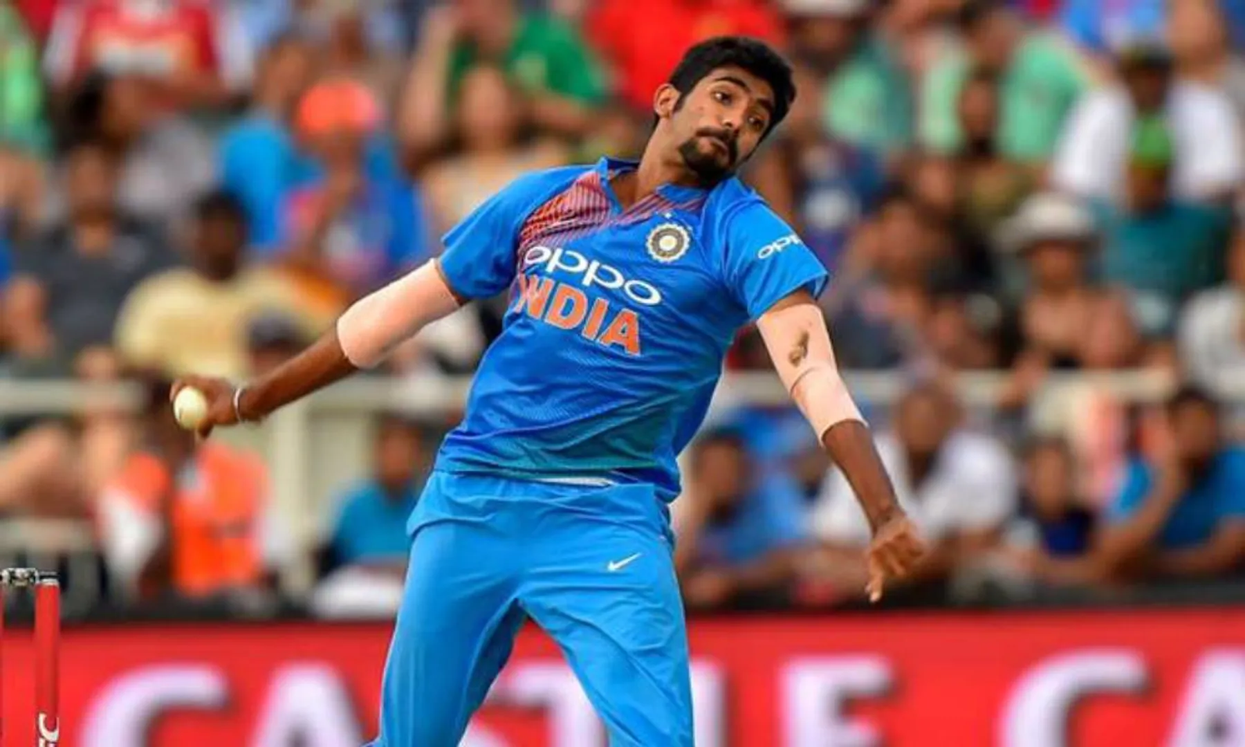 india cricket player jasprit bumrah bowling trails in grand mothar viral video