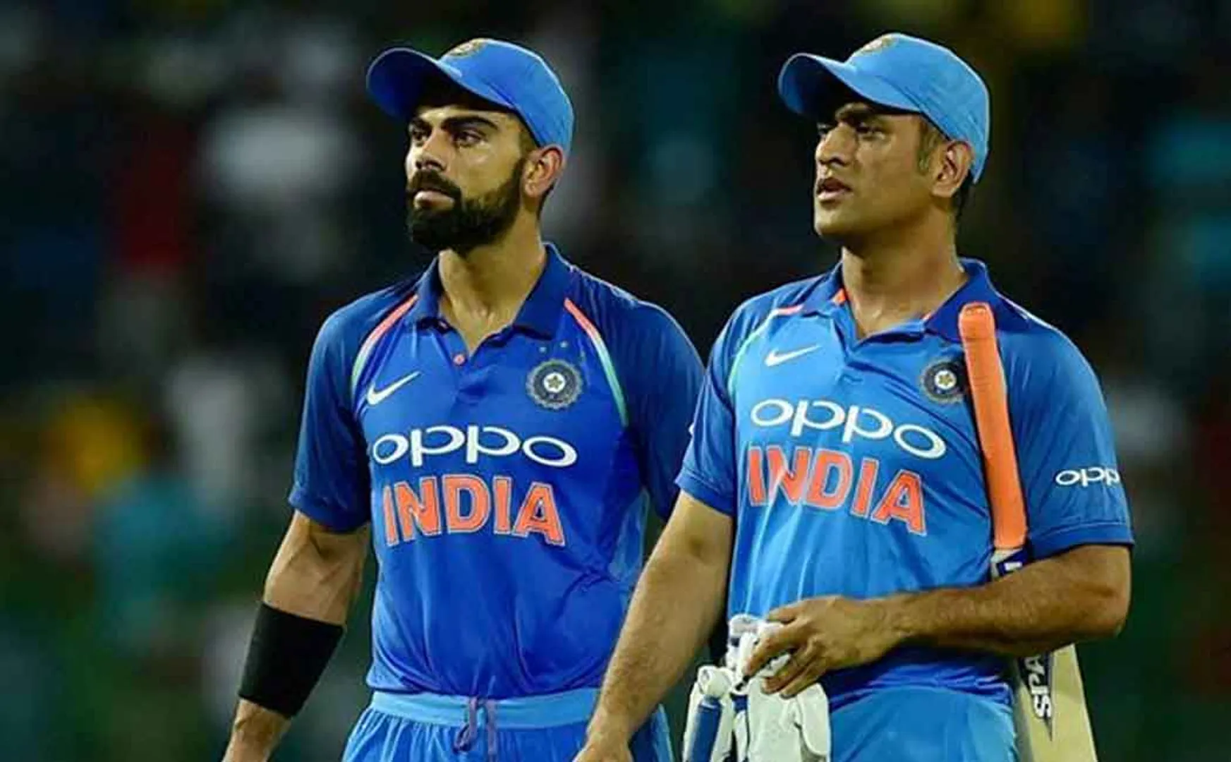 dhoni virat kohli