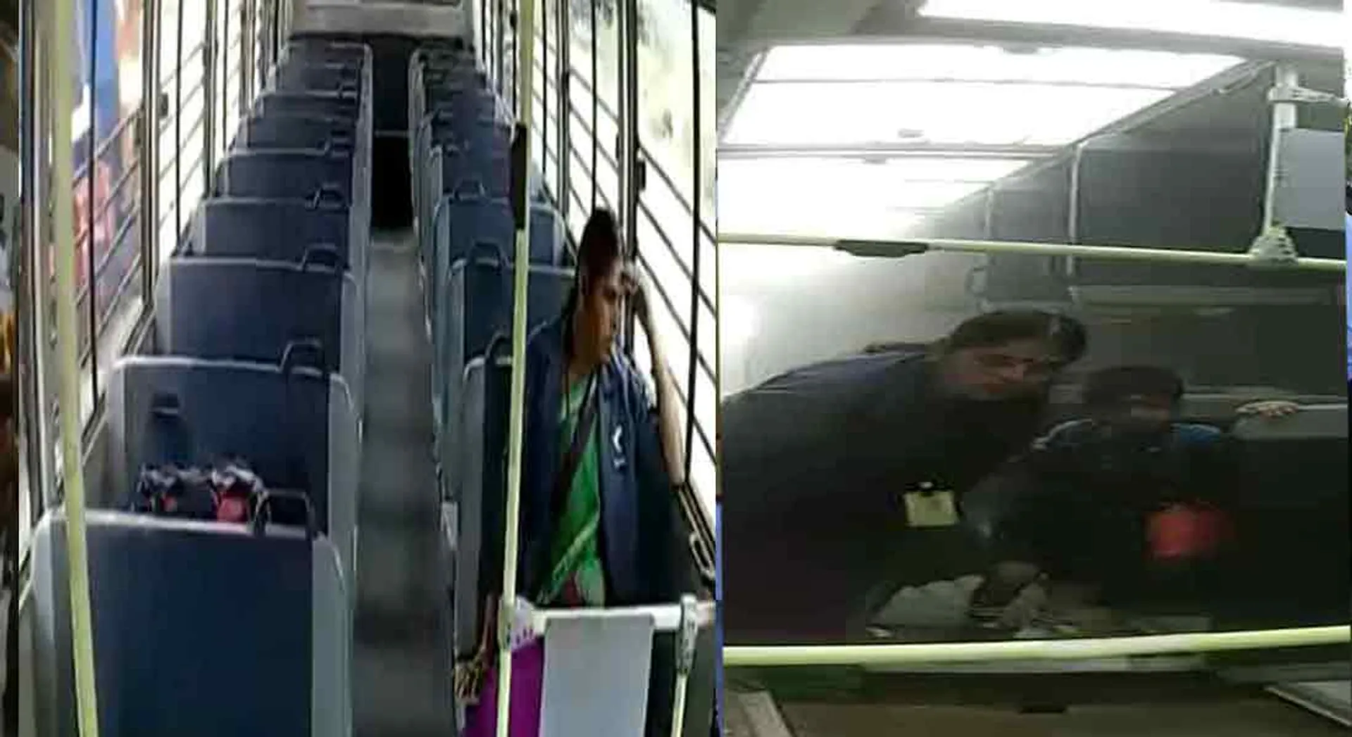 The stunning CCTV footage !!