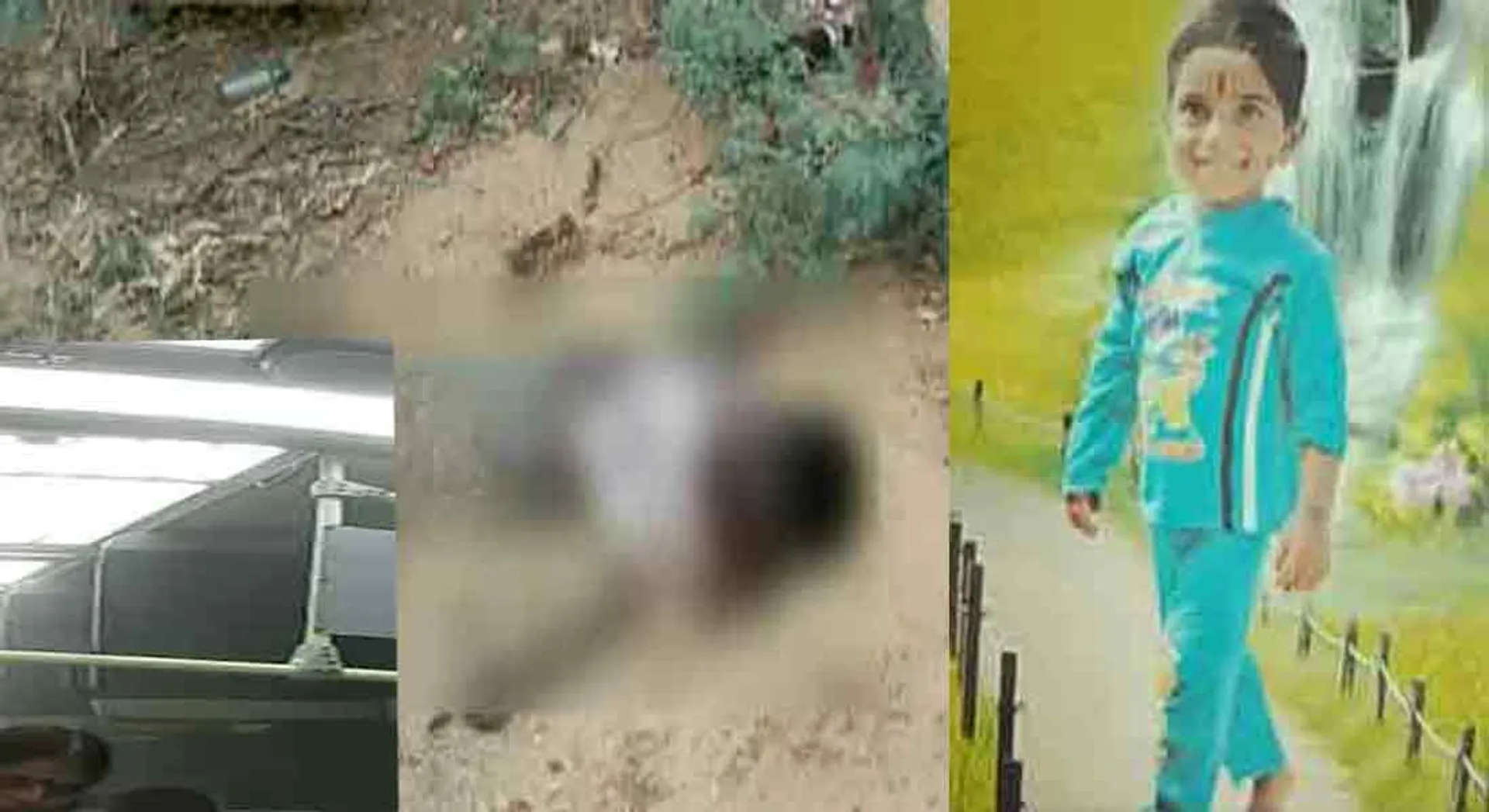 Four year old boy attack with stone...