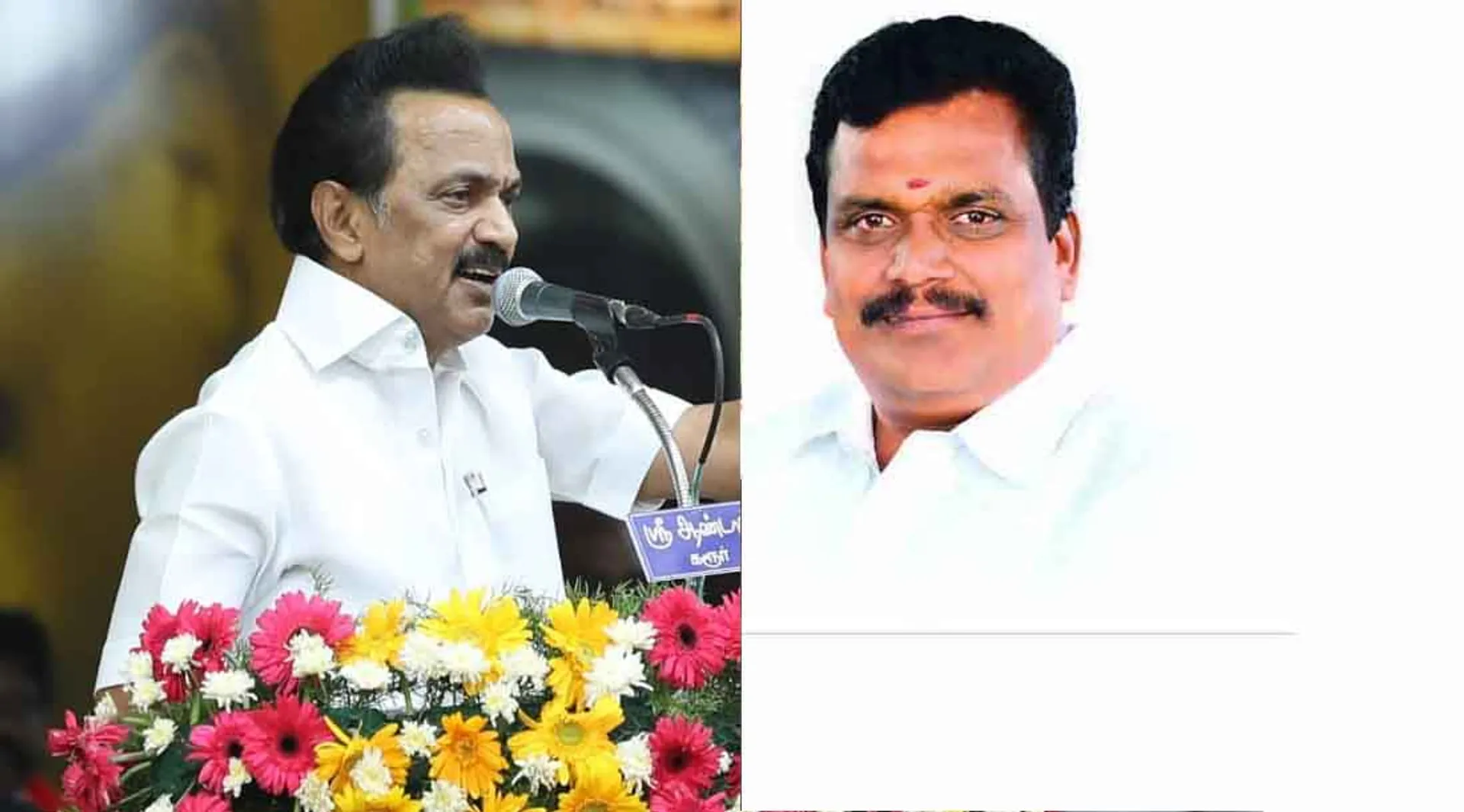 thanga tamil selvan - mk stalin