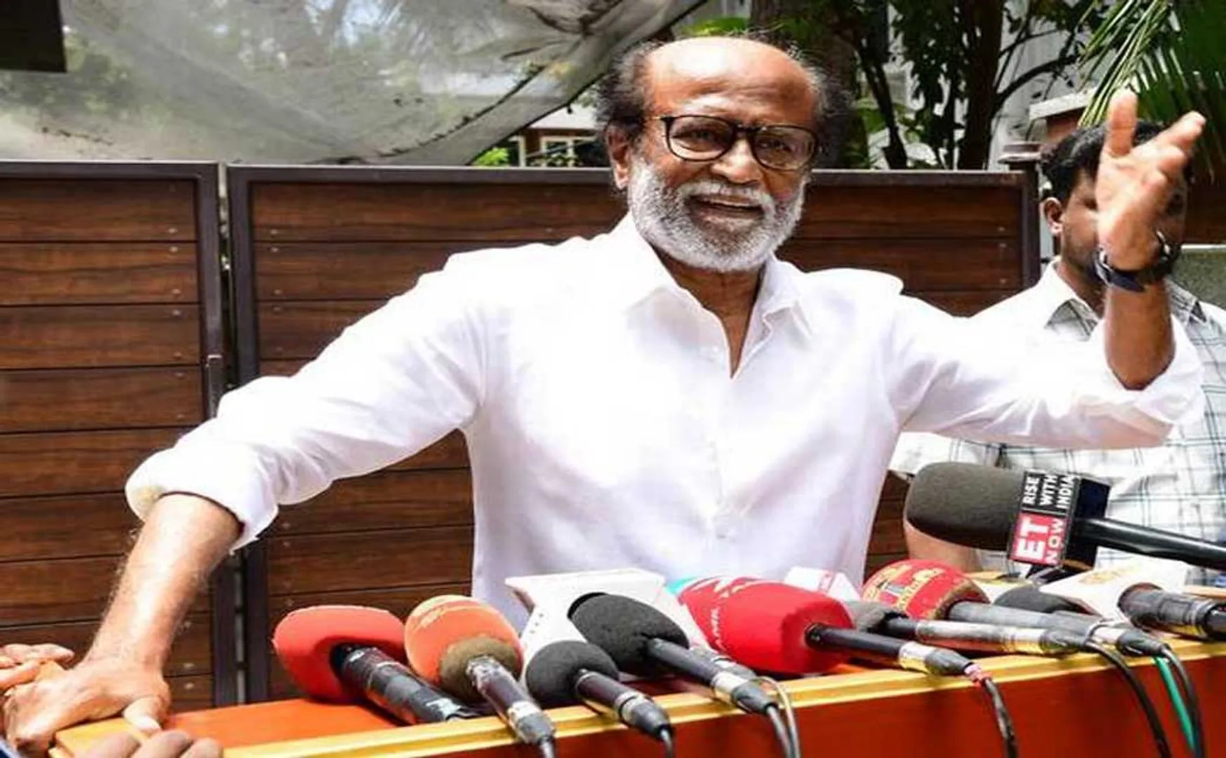 chennai kaappaan film audio launch actor rajini kanth speech