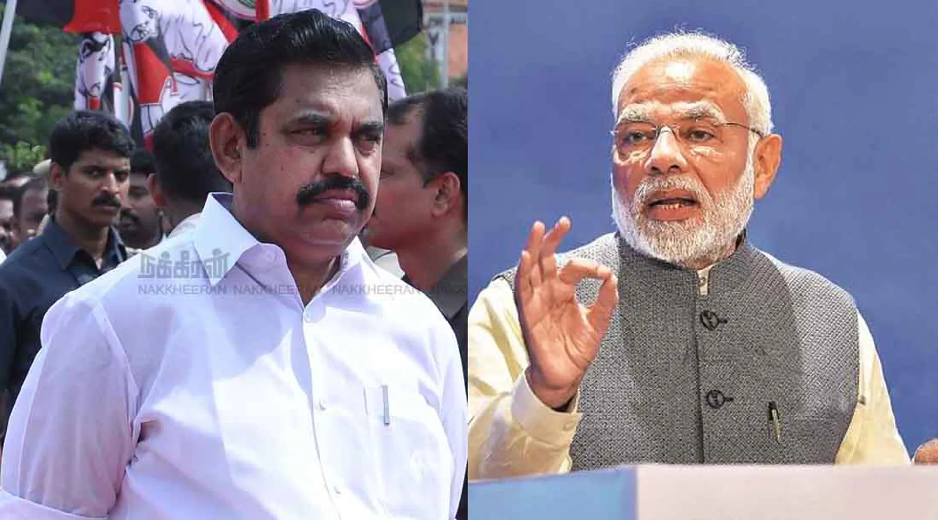 edappadi palanisamy - narendra modi