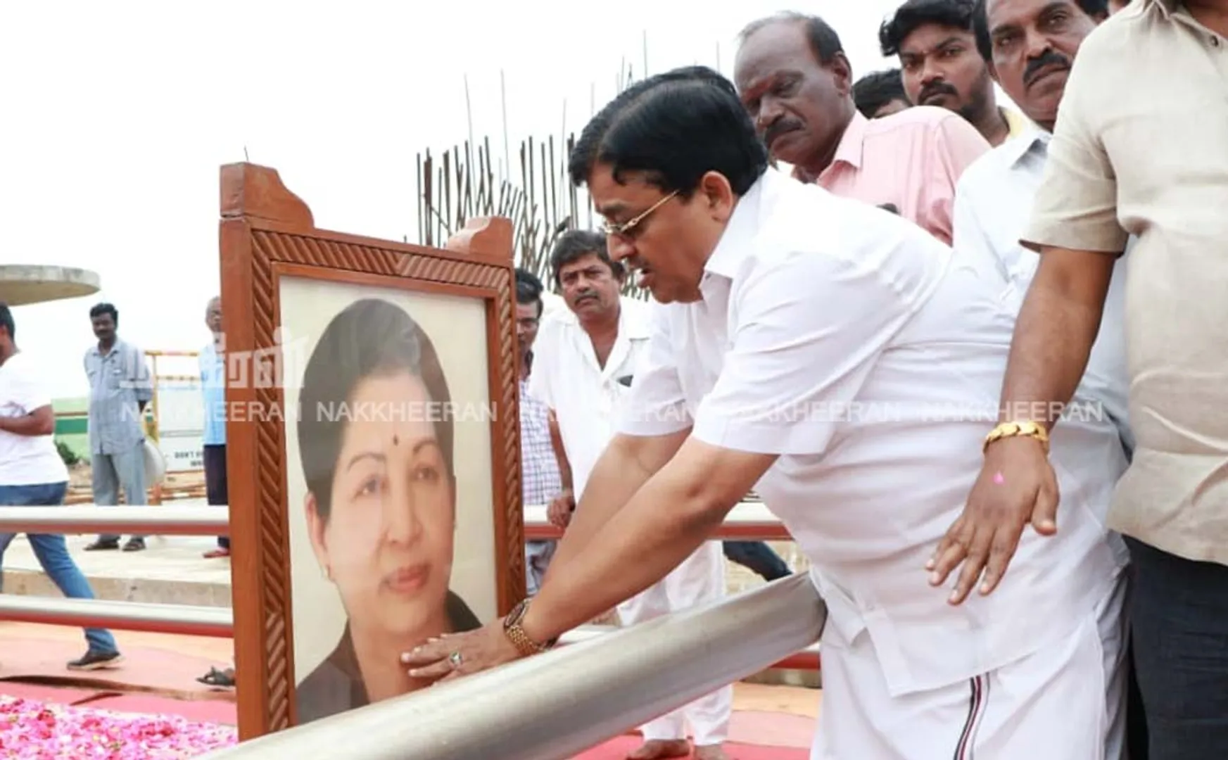 maithreyan in jayalalitha memorial  