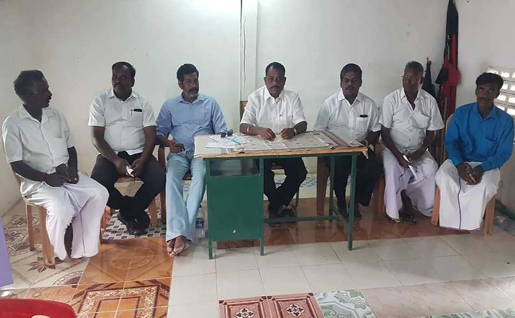 cuddalore collector office protest by village proples date announced