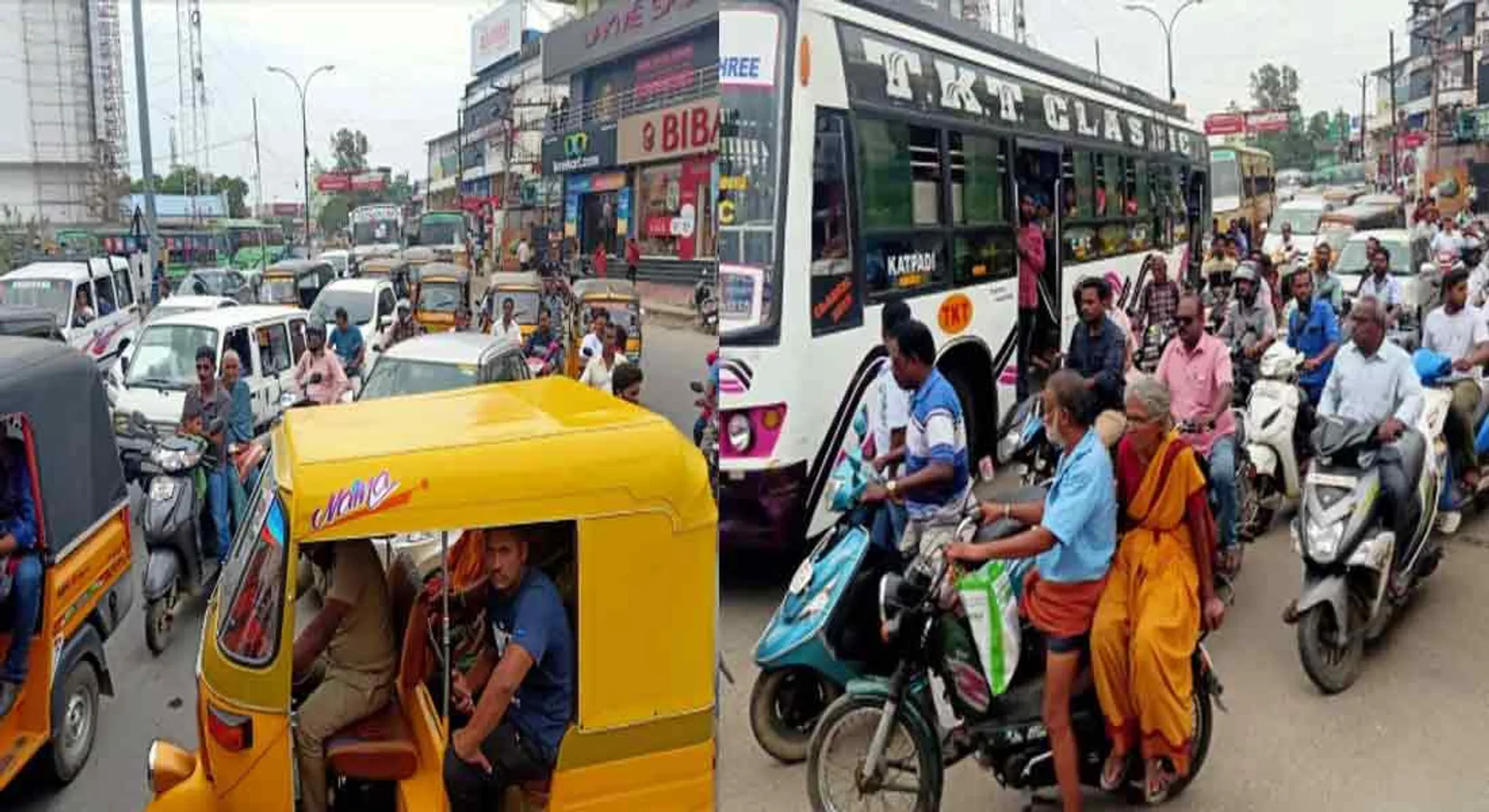  Traffic freeze for the Chief Minister...