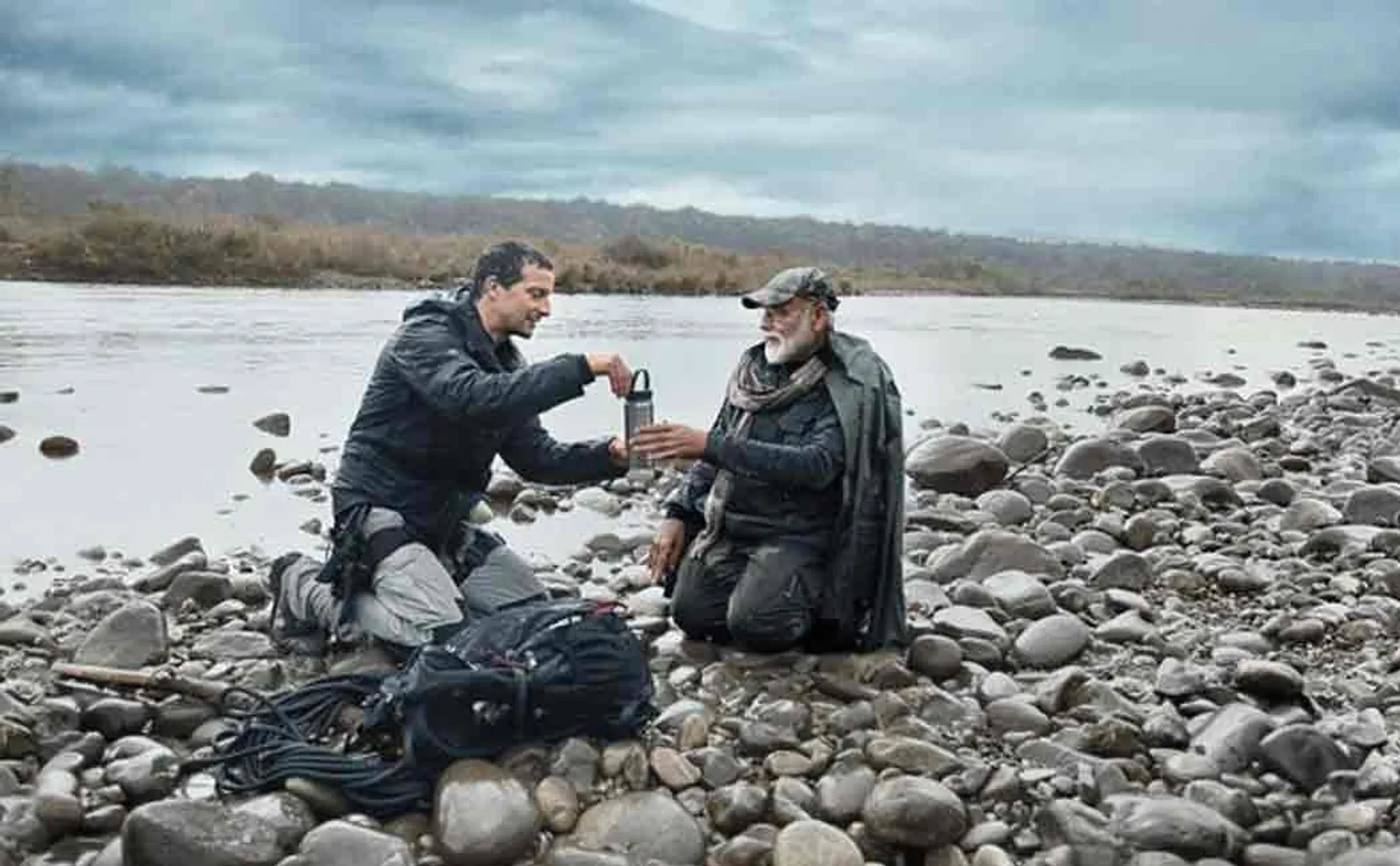 narendra modi in man vs wild television show