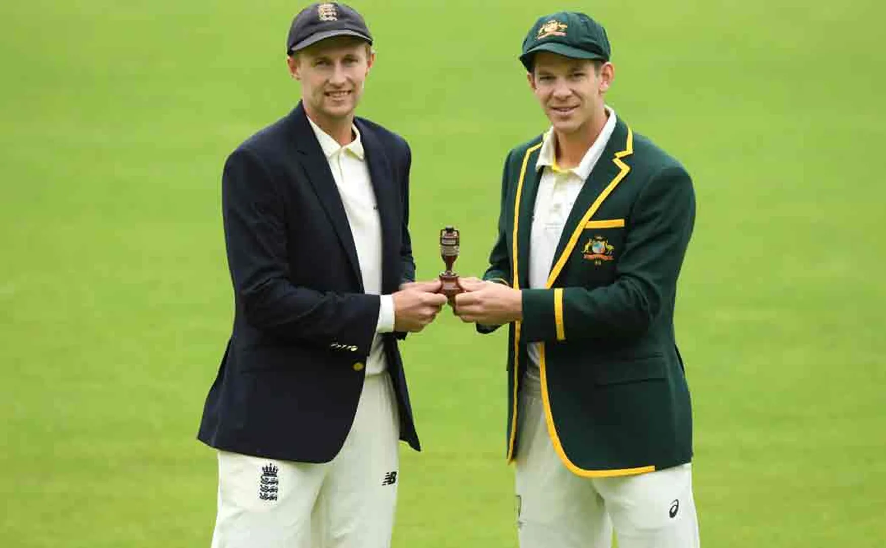 ashes test series started in england
