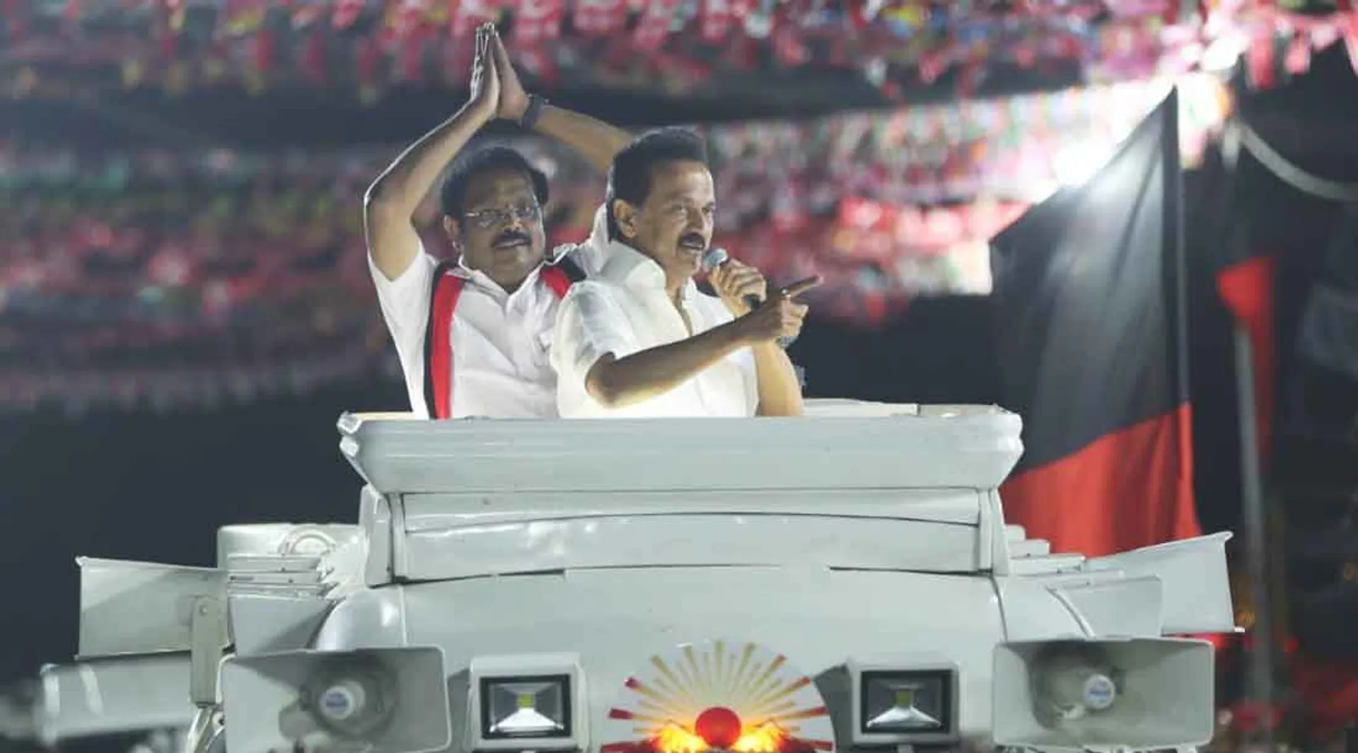 MK Stalin Speech Vellore Election Campaign