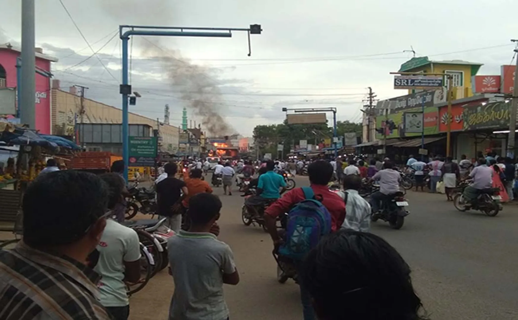 nellai sankaran koil incident peoples safe 