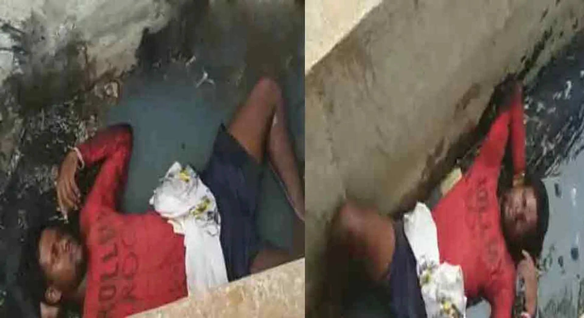  Drug addiction... Sleeping in the sewer...