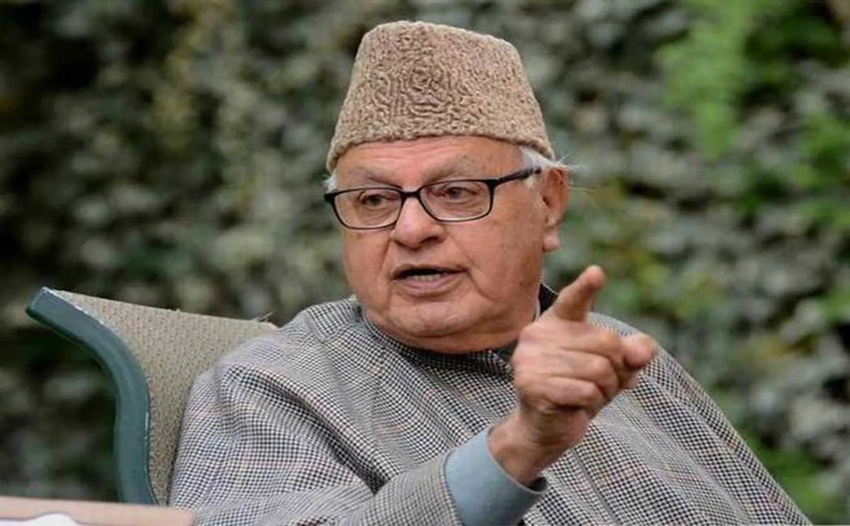 kashmir nationalist party leader farooq abdullah called press meet union government decision jammu against
