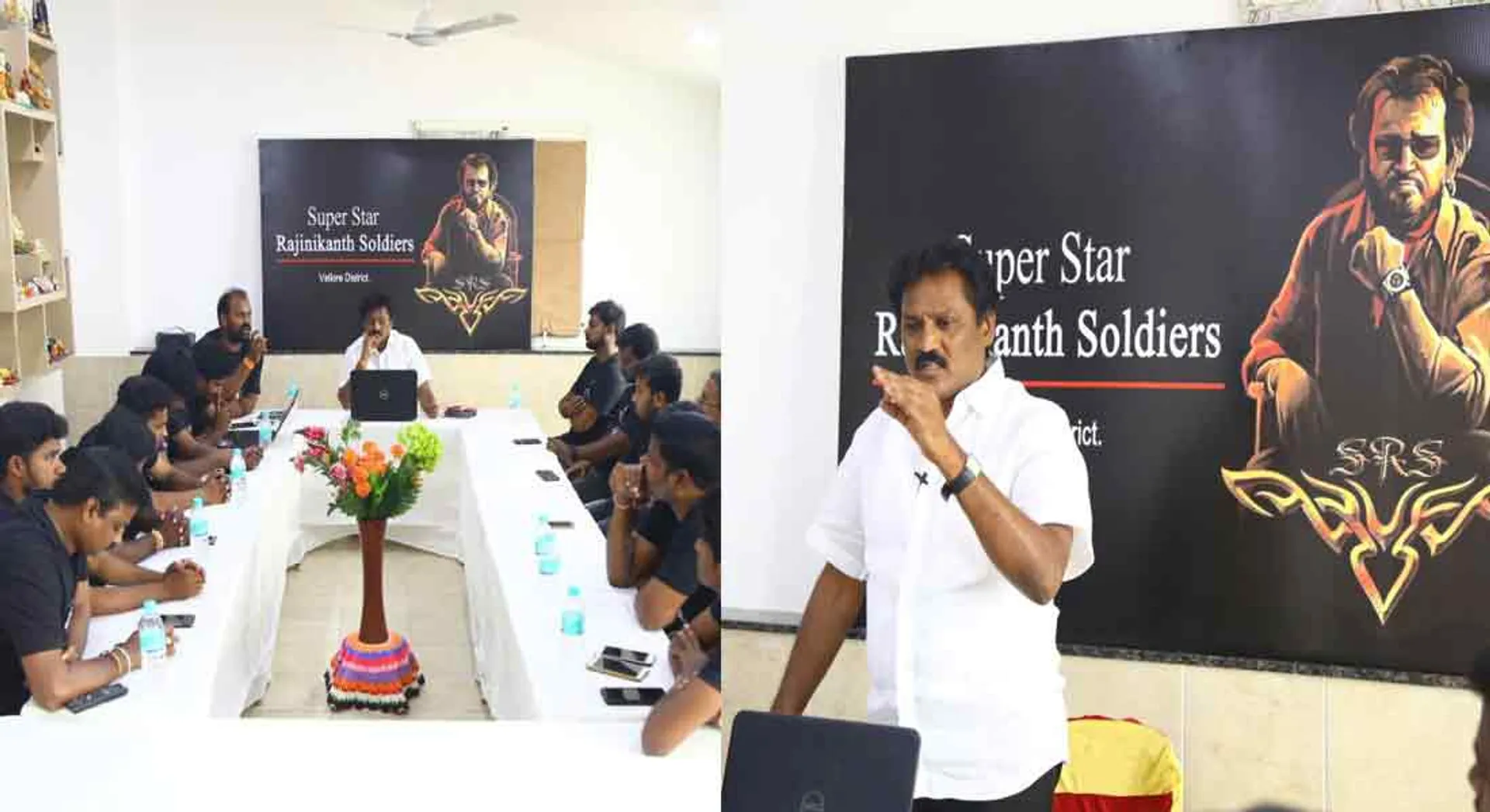 Rajini's web team in anger!