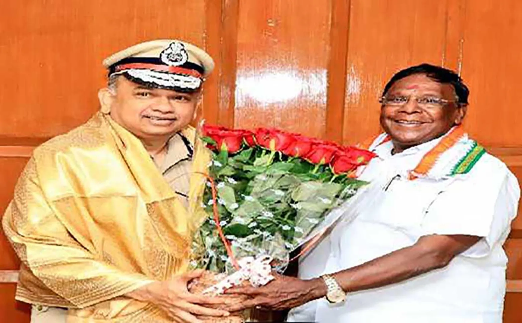 puducherry new dgp balaji srivastava today take incharge