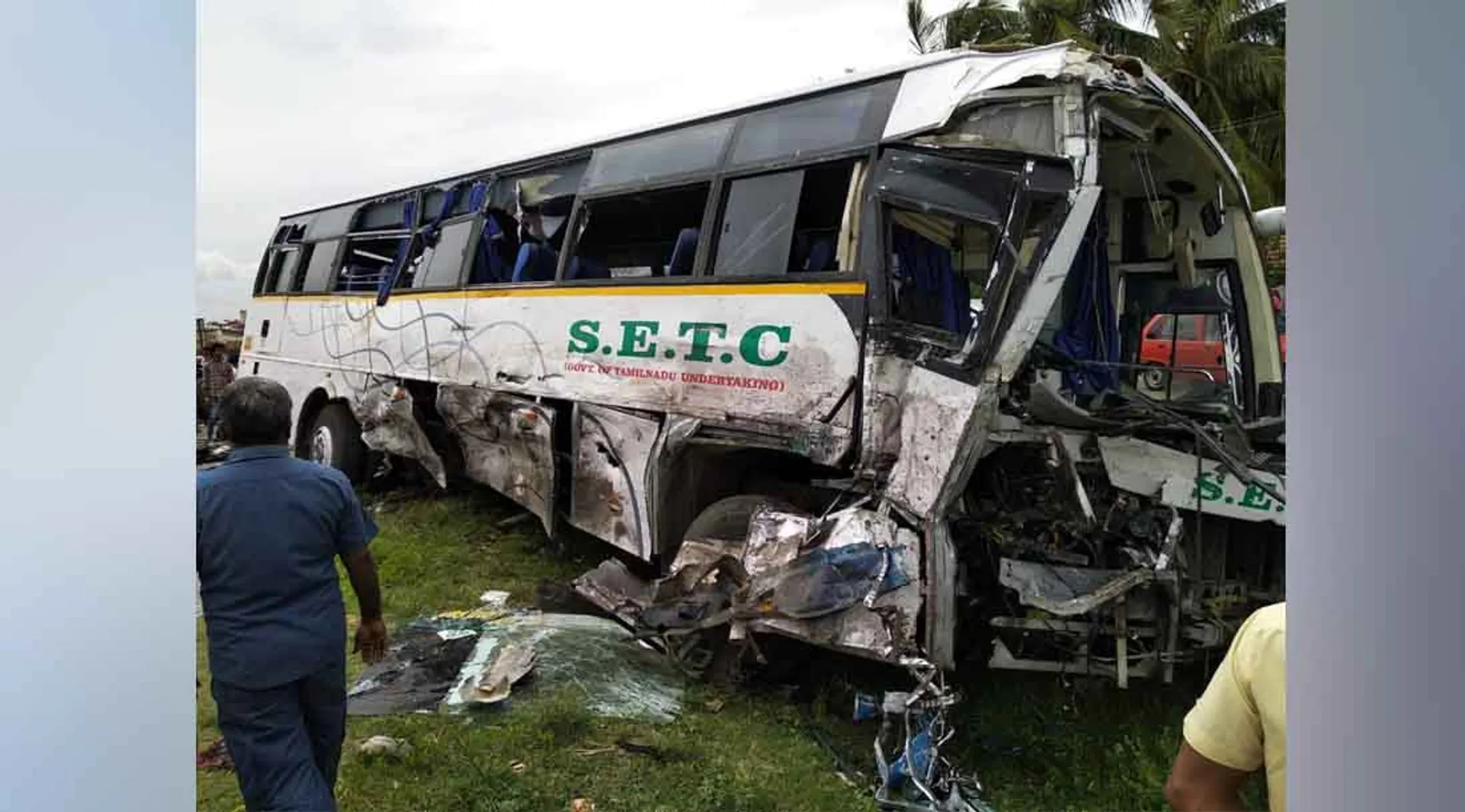 bus accident - sankagiri - salem
