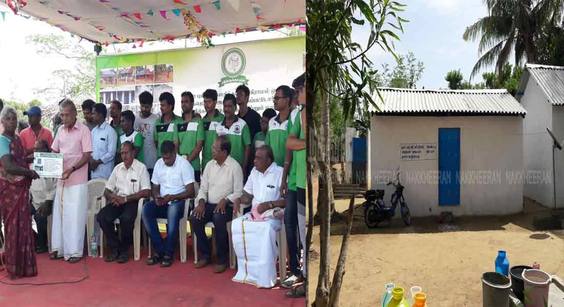  Volunteers who built houses for people affected by the Caja storm