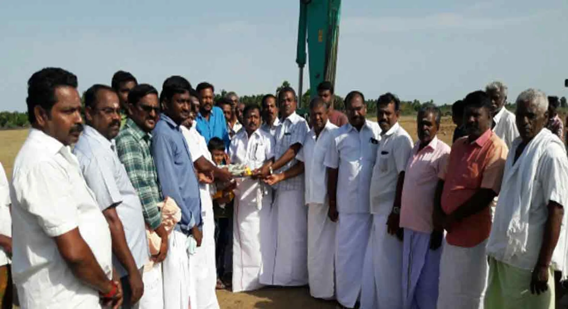 Villagers who donated money for develop the Pool