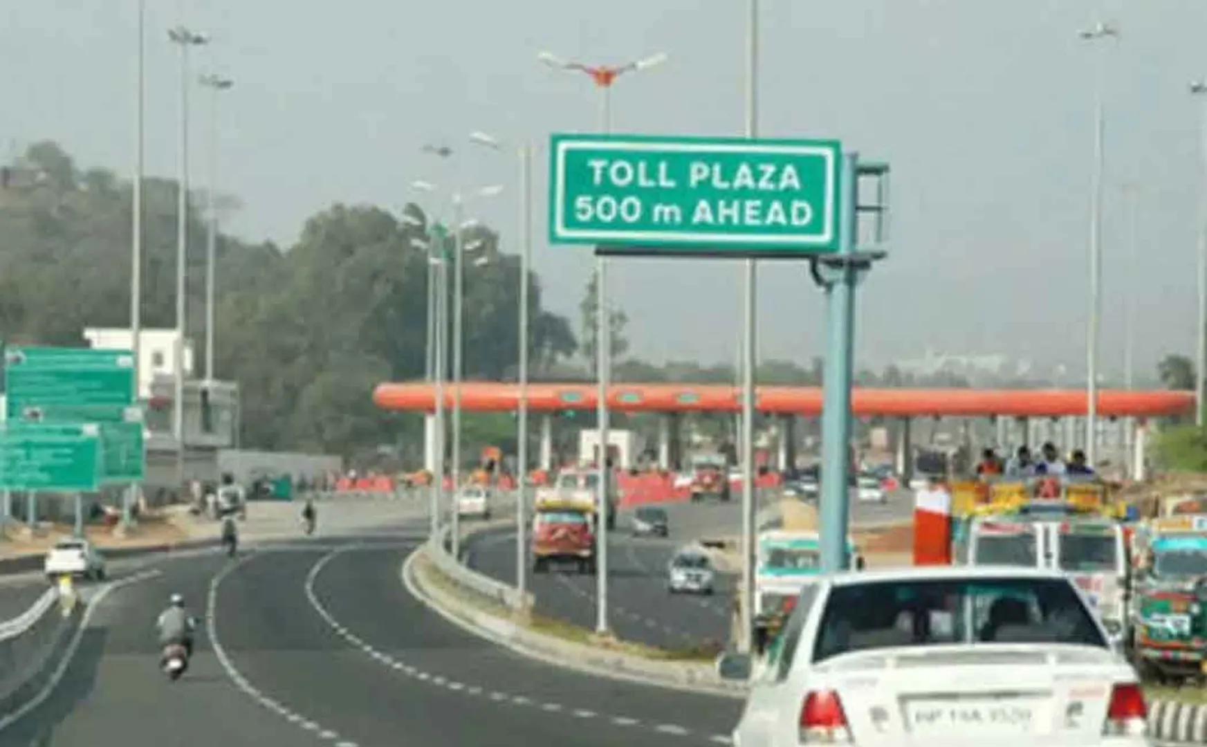 toll plaza