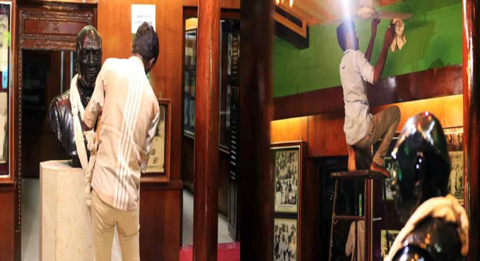 When the Kamarajar cleared the house the mind was cleansed! -Experience students in action!