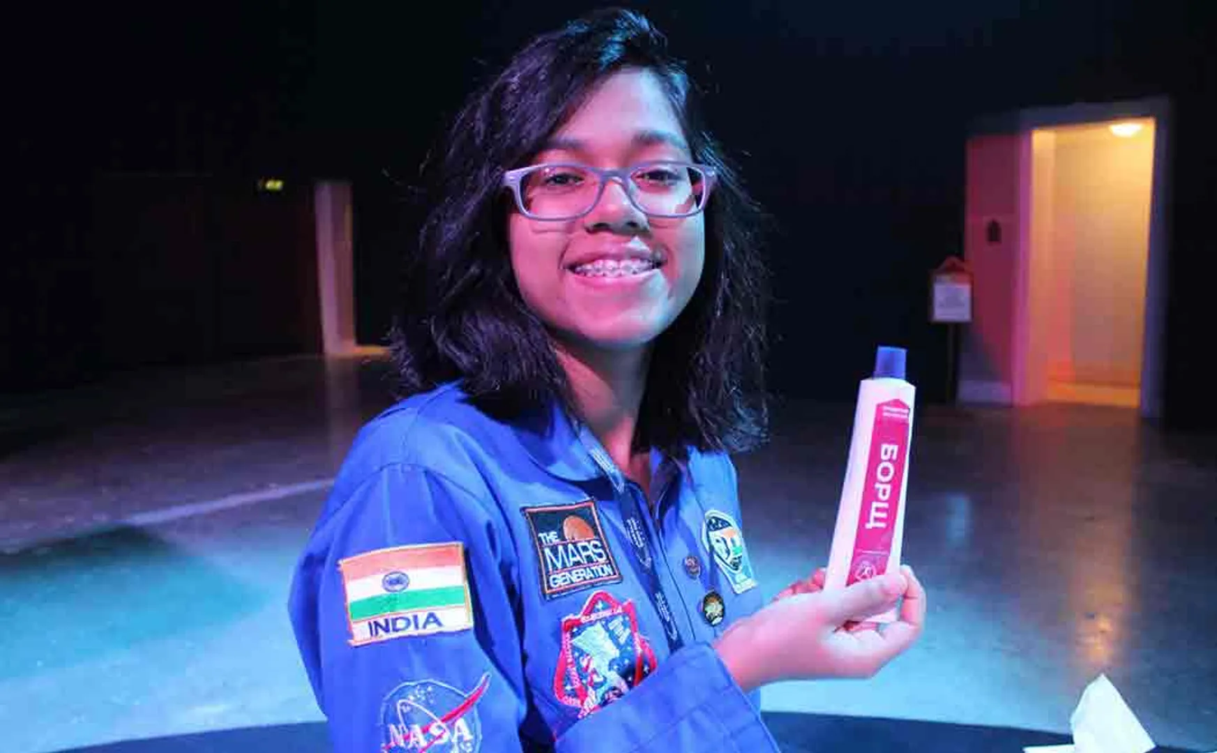 tamil girl in space travel mission