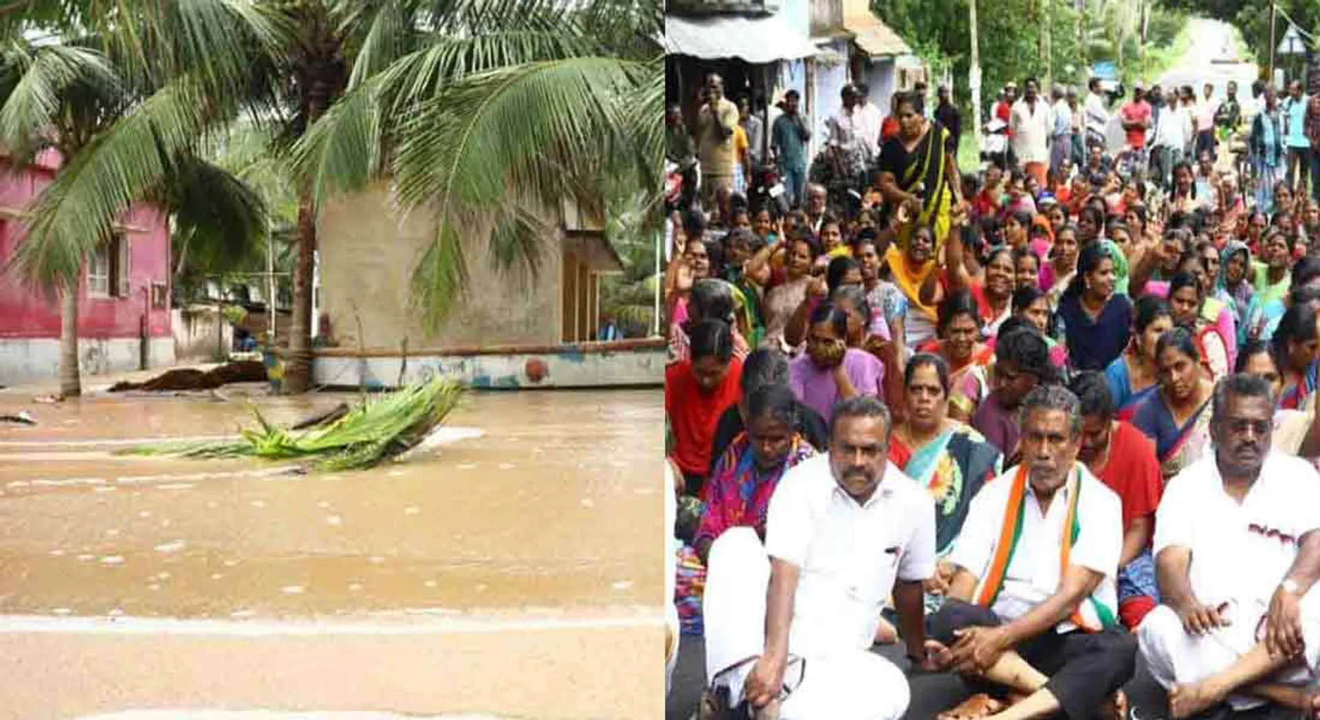  The negligence of the state ... the sea water in the house ...