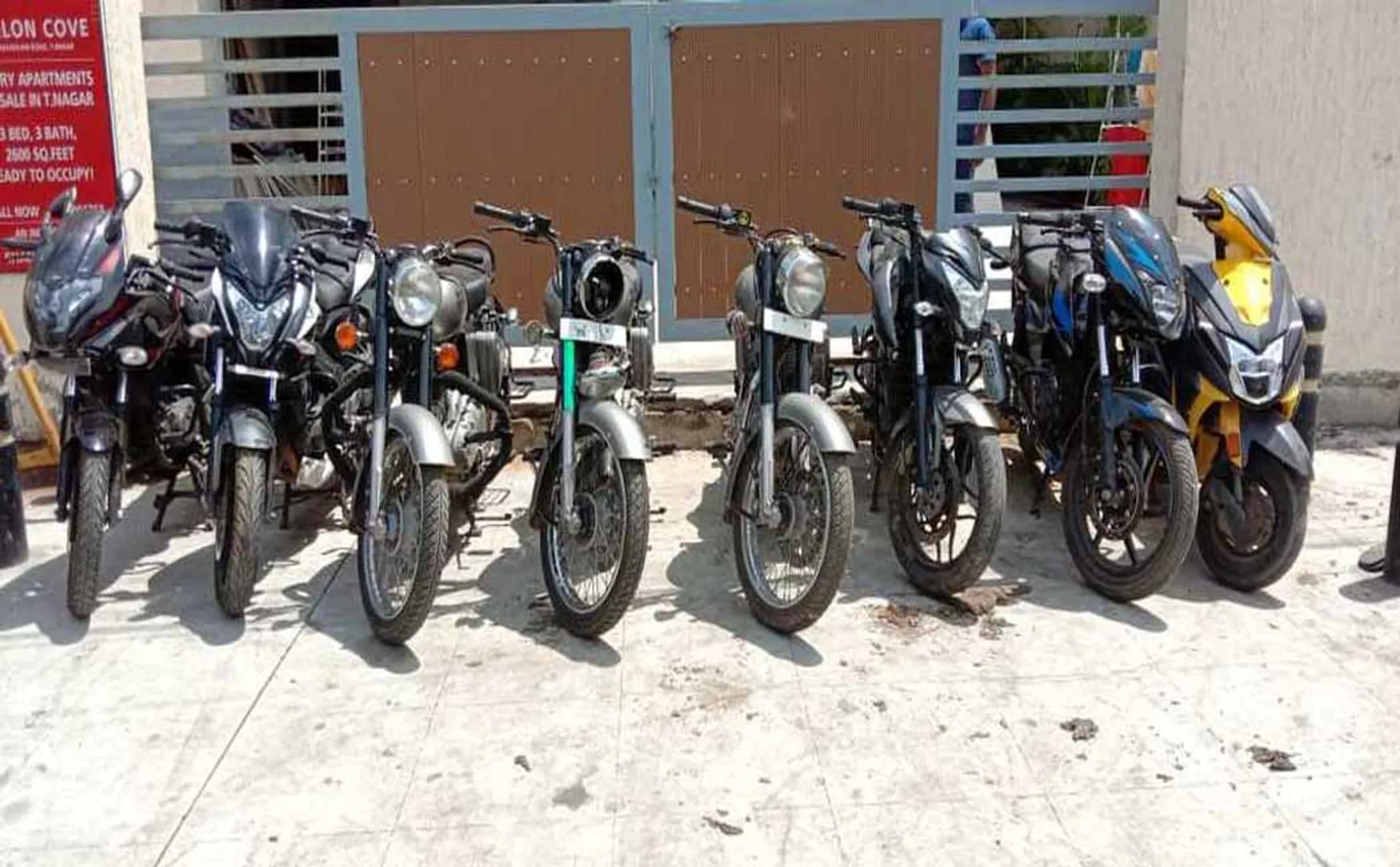"Bullet Bike Rs 45 Thousand Pike Rs 35 Thousand" chennai theif sales