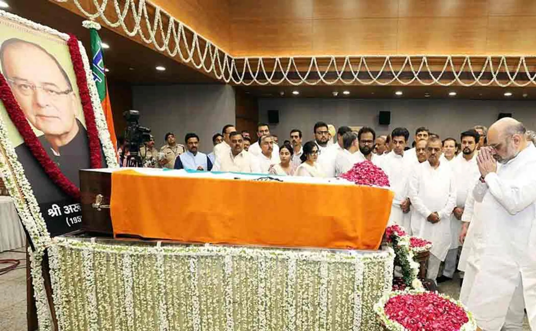 cellphones missing in arun jaitley funeral