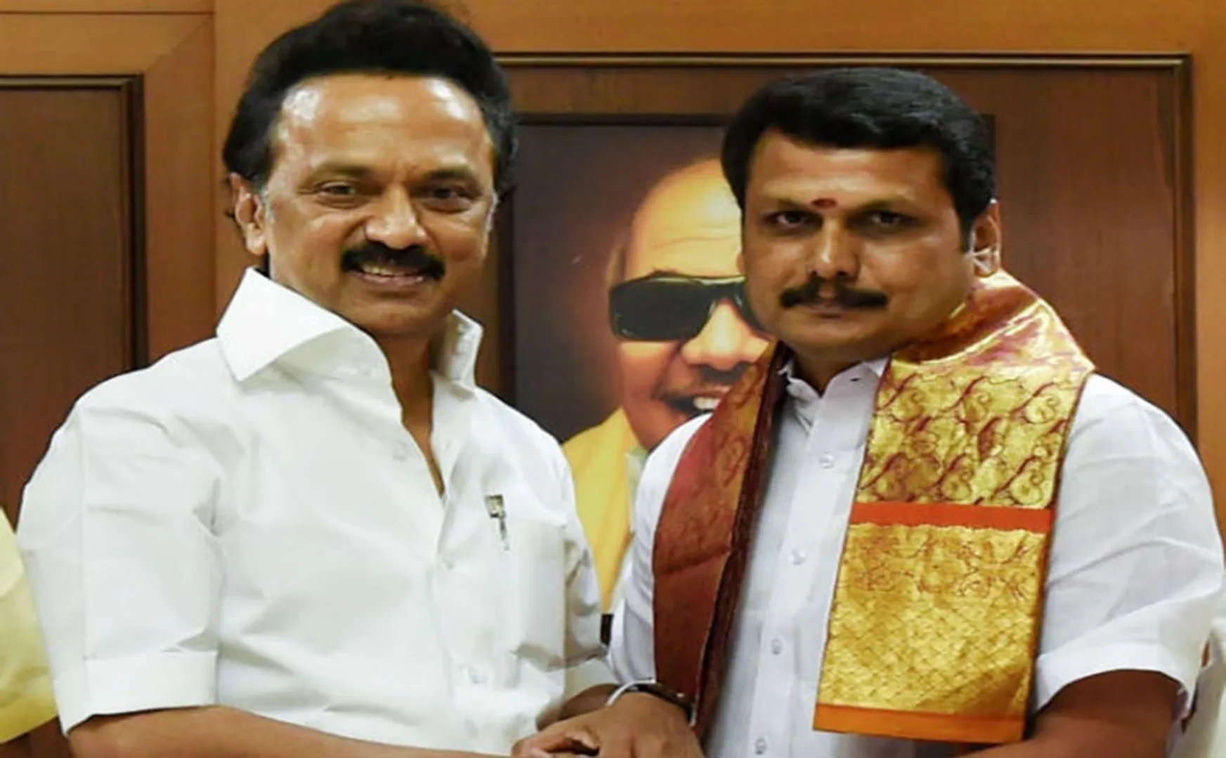 He was educated 23 years later Former minister Senthil Balaji went to college