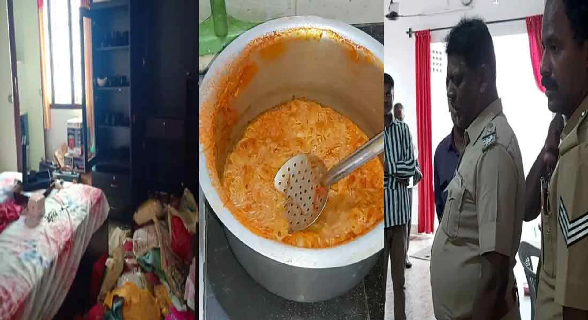  Thieves who cooked and ate patiently - victims of pain!