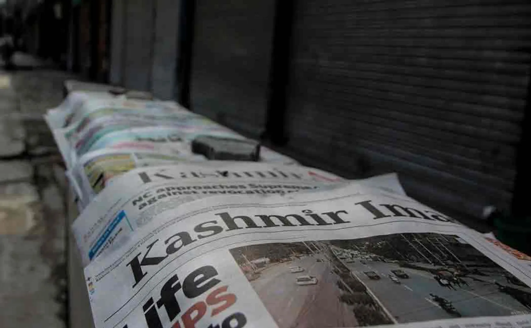 journalist in kashmir