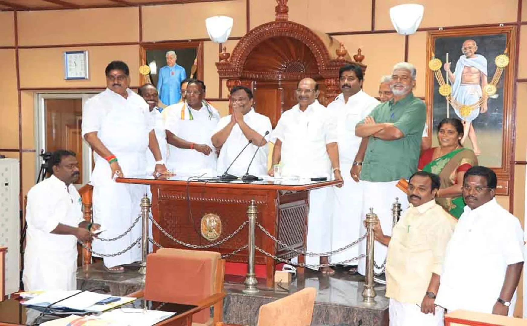 puducherry assembly MNR Balan to be sworn in as Deputy Speaker