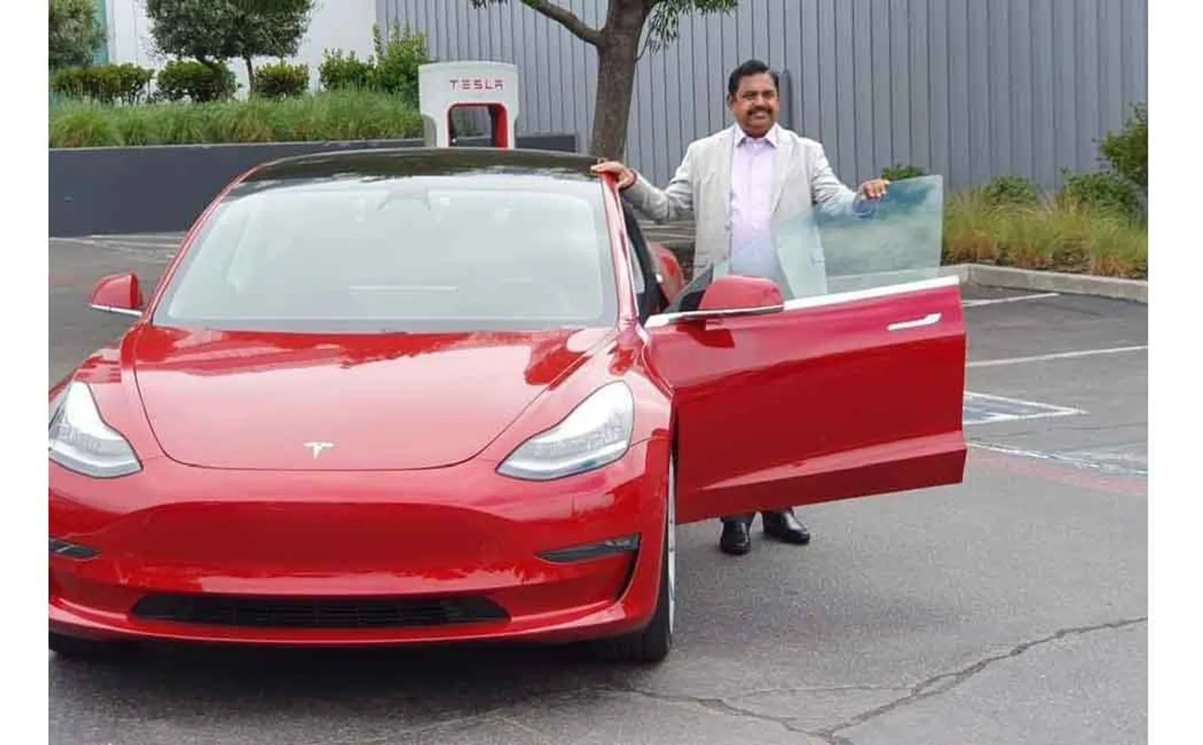 tesla car edappadi palanisamy america