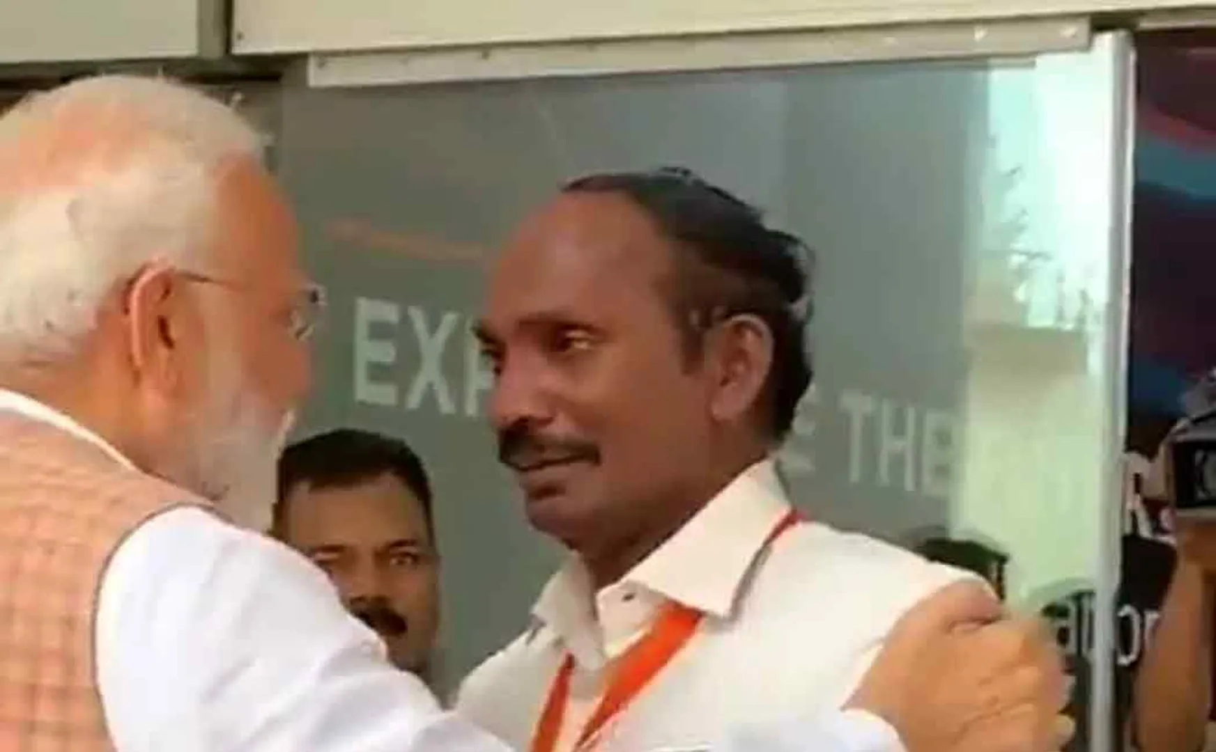 modi sivan in isro after chandrayaan 2