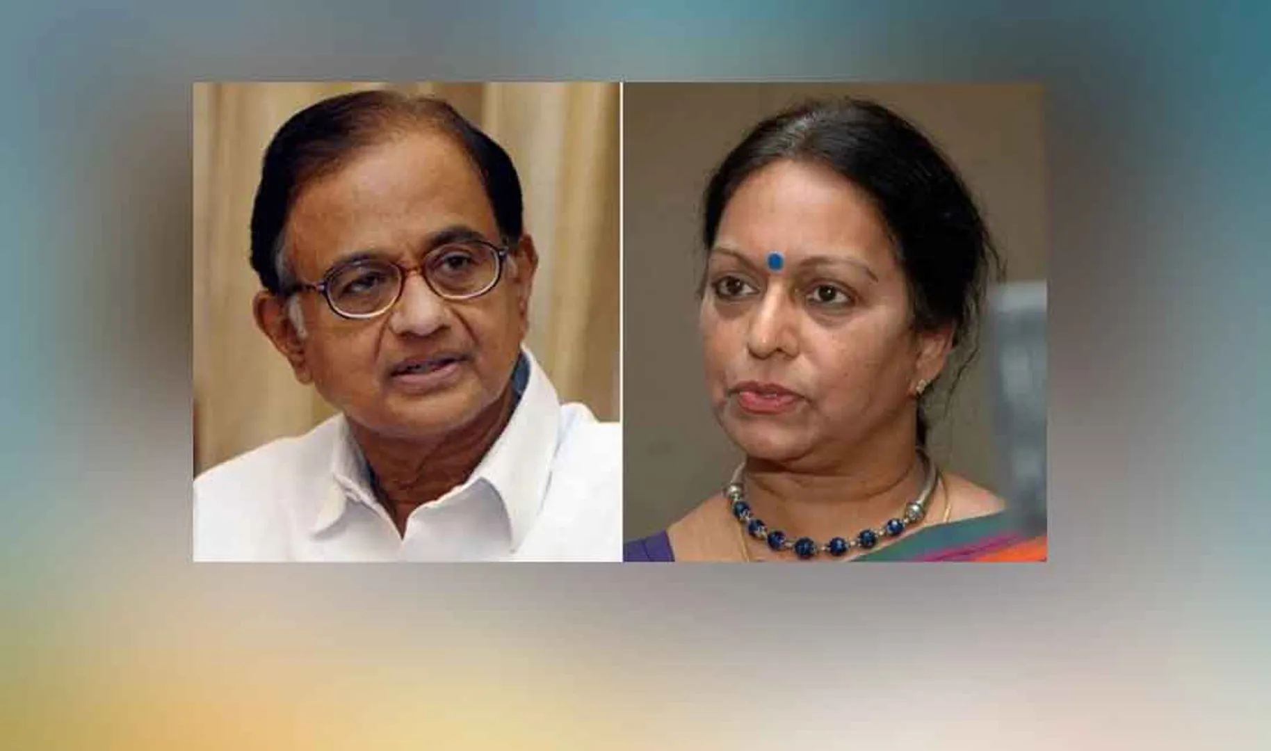 p chidambaram - nalini chidambaram