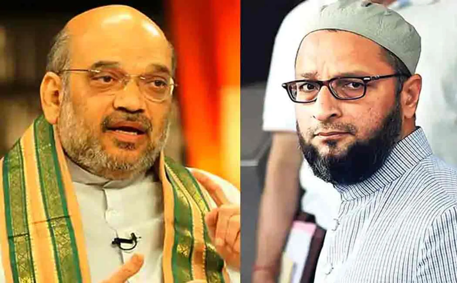 owaisi about amitshah tweet about hindi