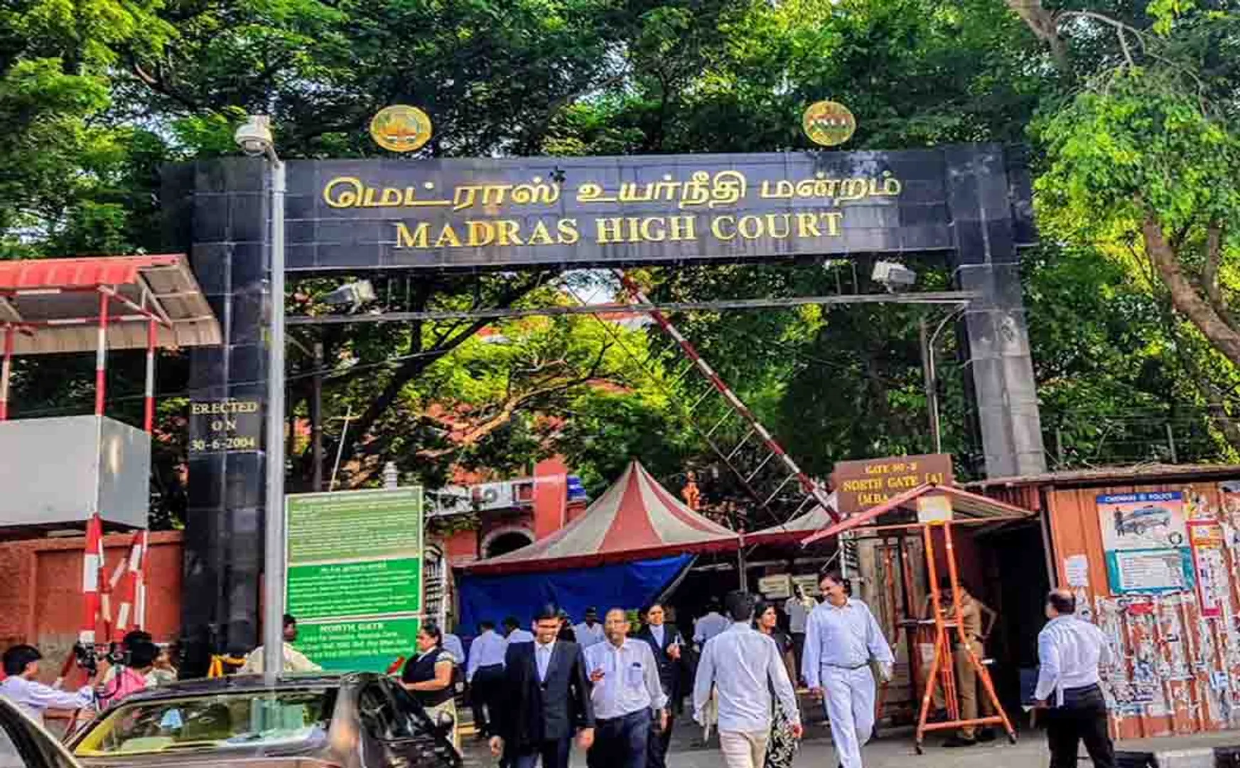 chennai high court lawyers instruction police circular issued