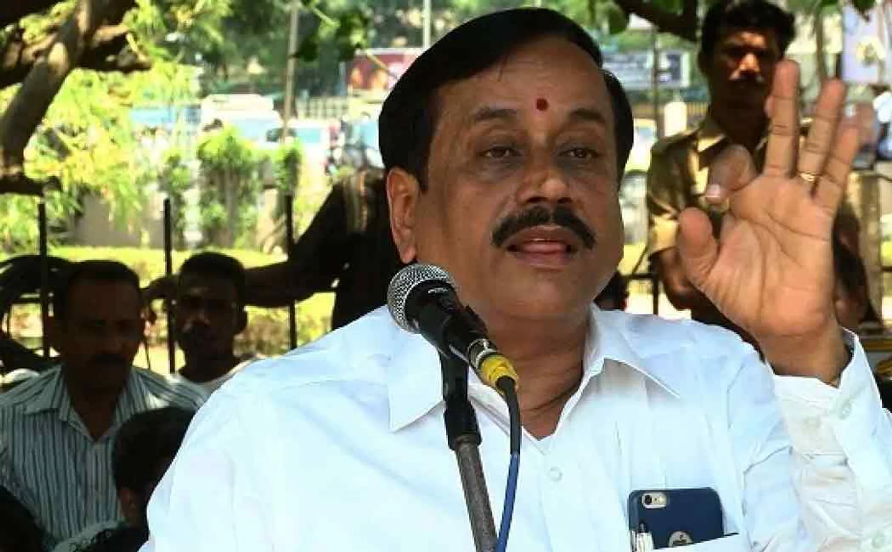 h.raja about hindi imposition